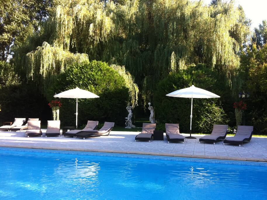 Terrasse et Piscine Commune