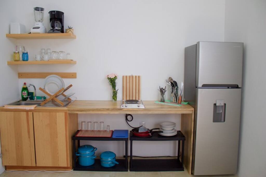 Cocina totalmente equipada