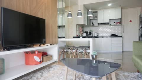 PROMO! 3BR NEW LANDMARK RESIDENCE APARTMENT COZY