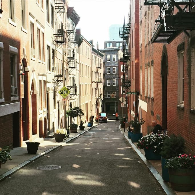 The North End neighborhood, often called the "Most European Neighborhood" in America