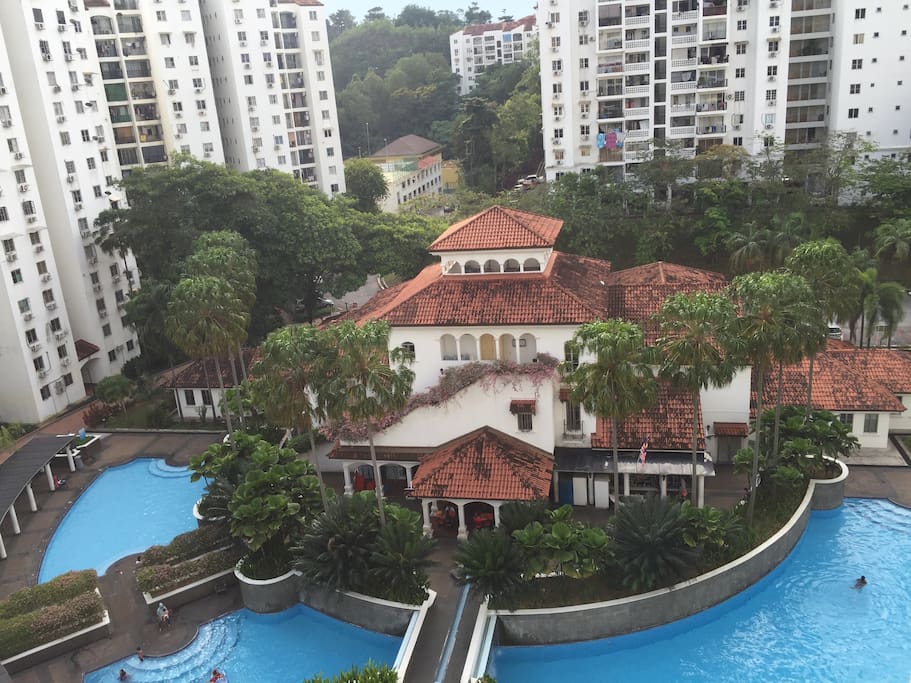 View from the balcony