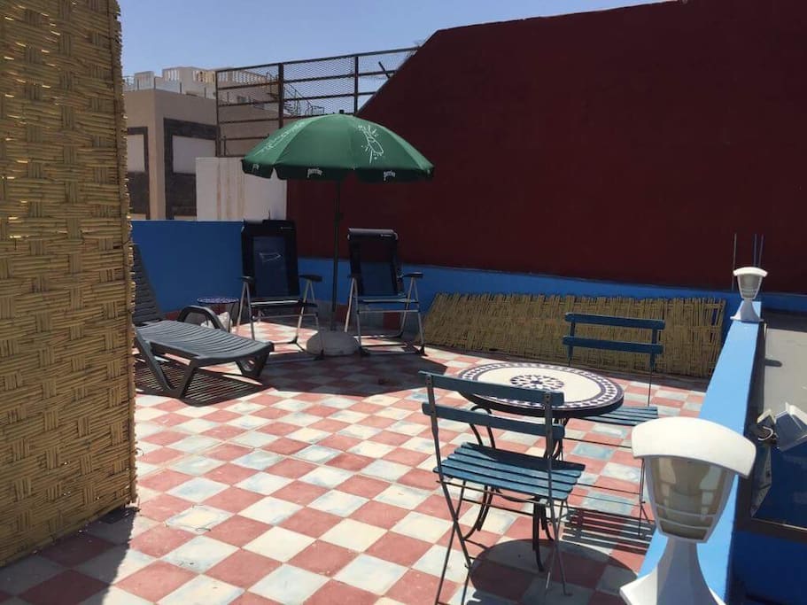 Private top terrace