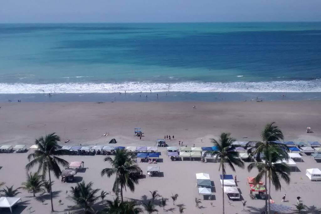 View from the balcony/ vista desde el balcón