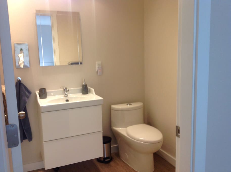 En suite with shower