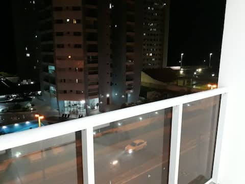 Apt one block from Itaparica VV-ES beach