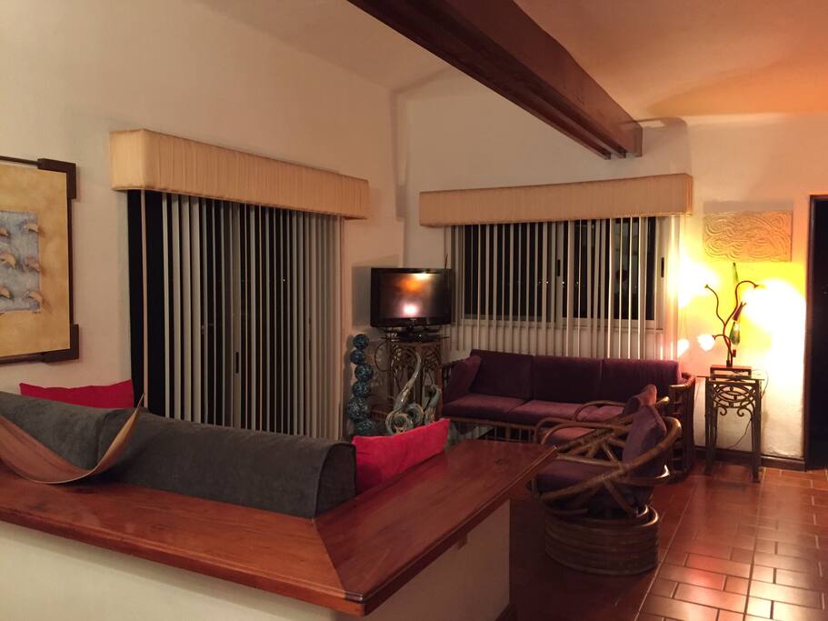 Living room.
