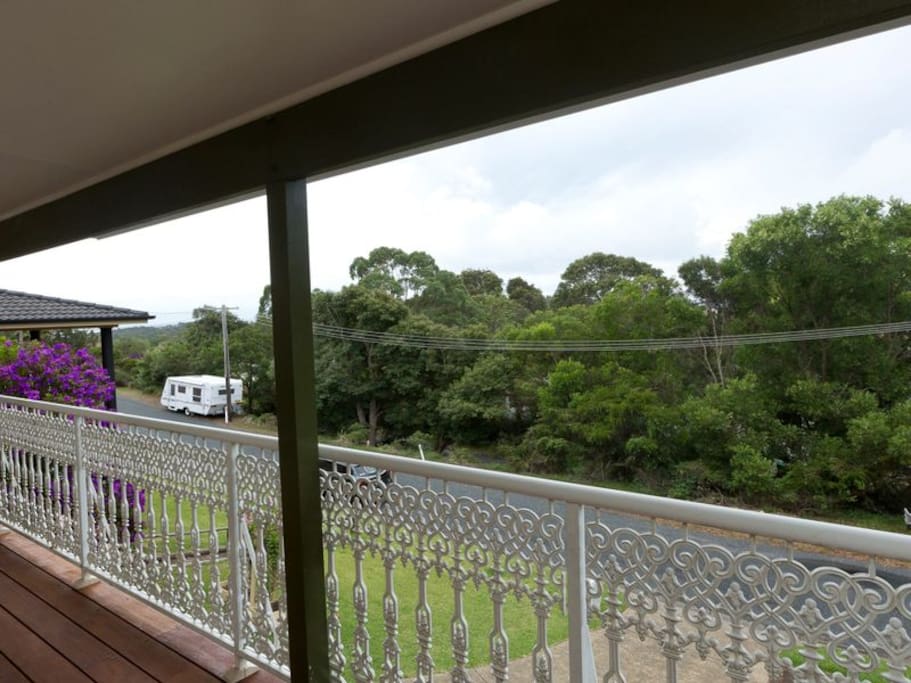 Balcony View with Outdoor Seating