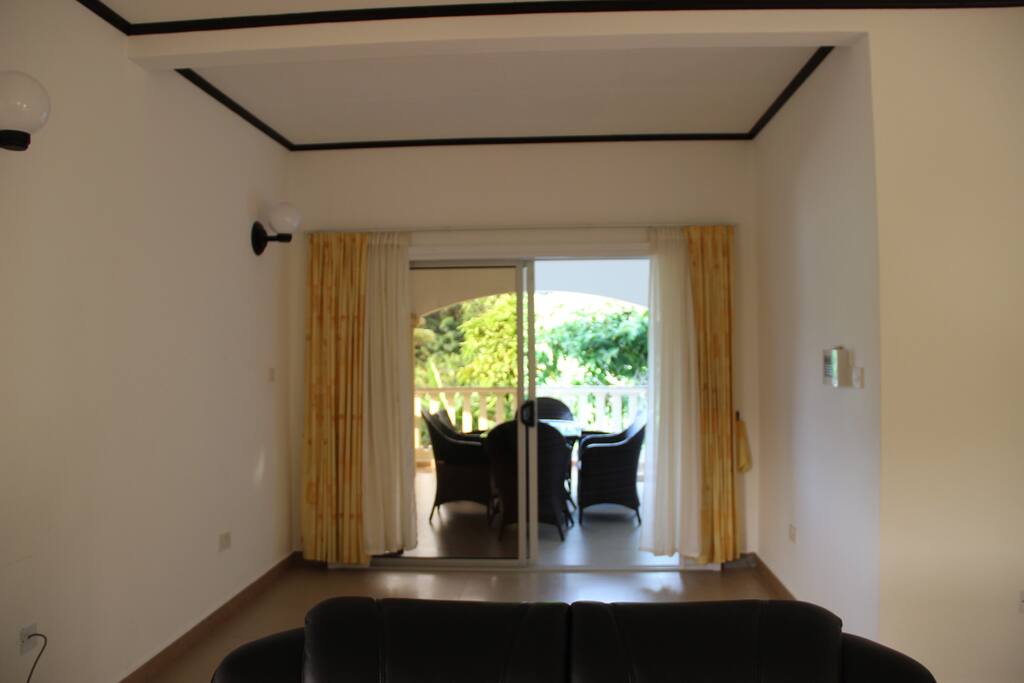 entrance of the spacious living room