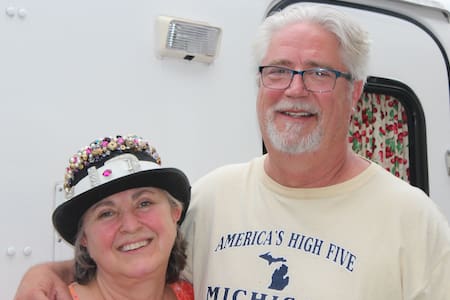 CAMPING IN TRAVERSE CITY, MI