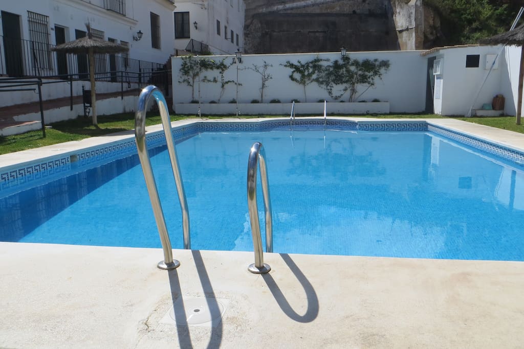Communal pool and garden