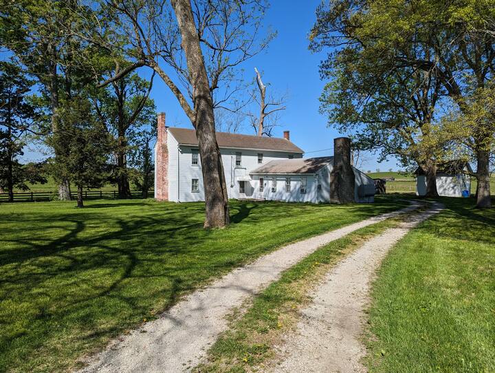 Historic Farmhouse in KY Horse Country Farm stays for Rent in Paris