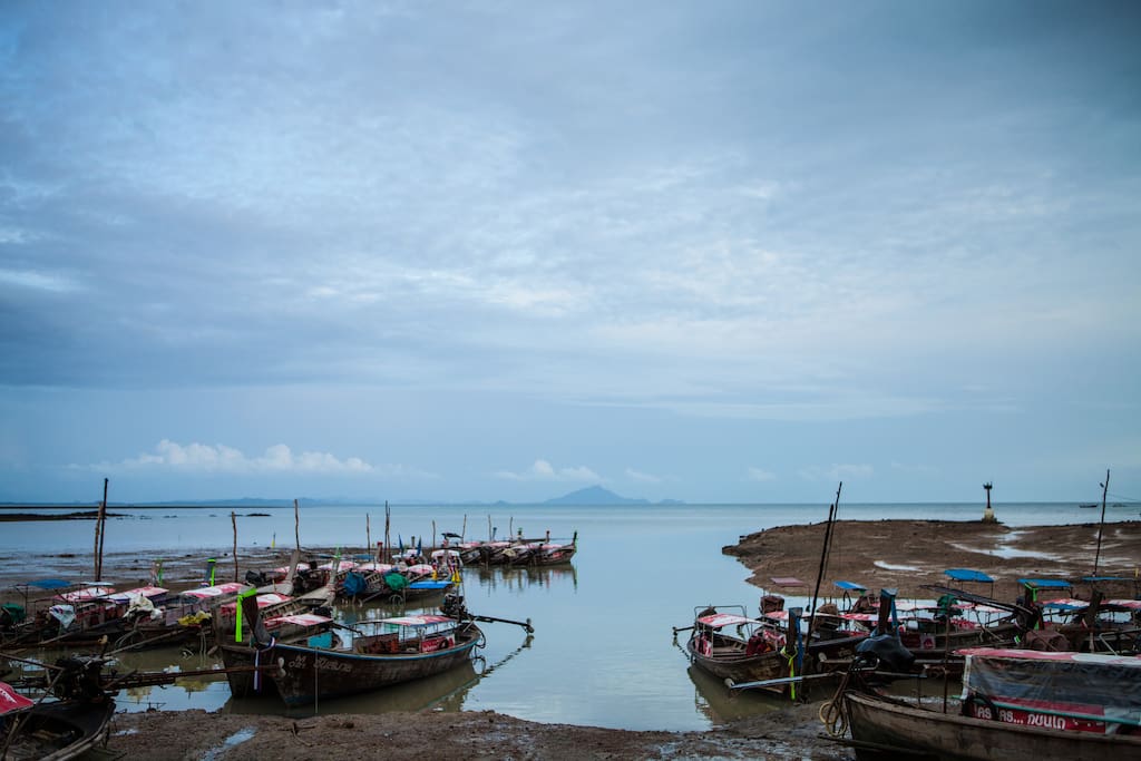 Ao Nammao Pier right across the street