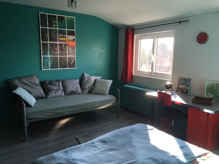 bedroom on the 2nd floor