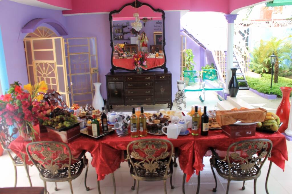 Reception at Casa Larabi
