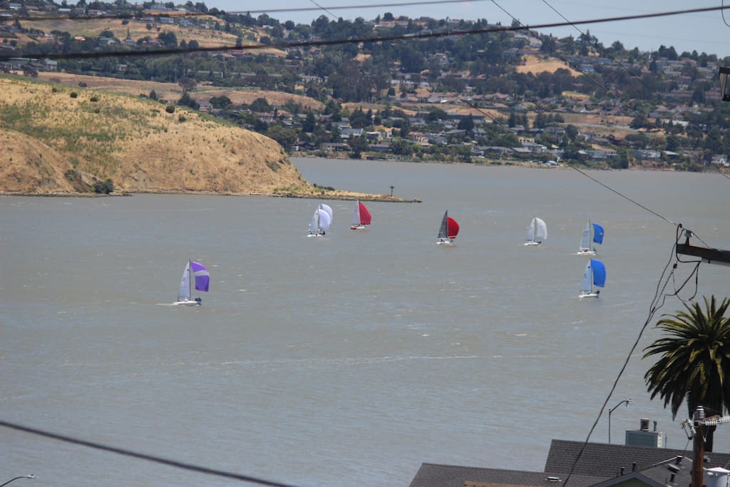View of Carquinez Straits from front porch.