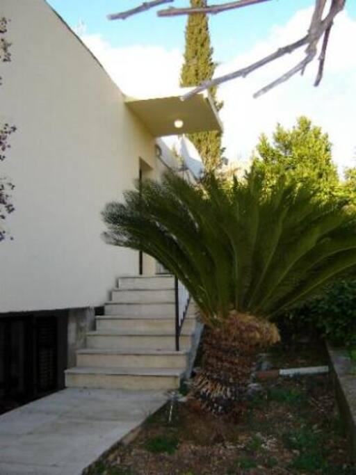 main entrance to the apartment