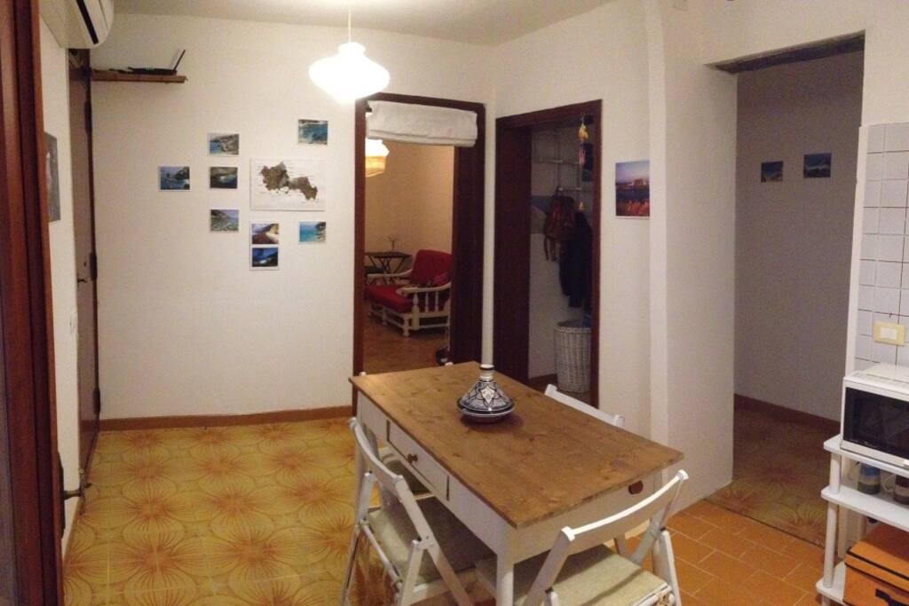 cucina soggiorno