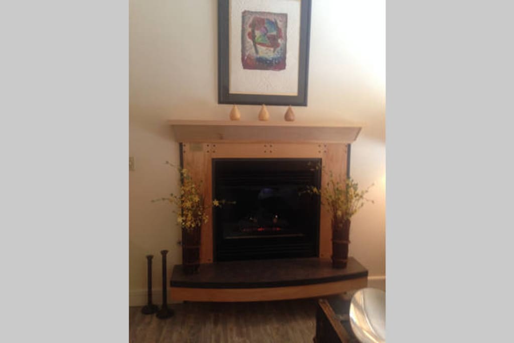 gas fireplace