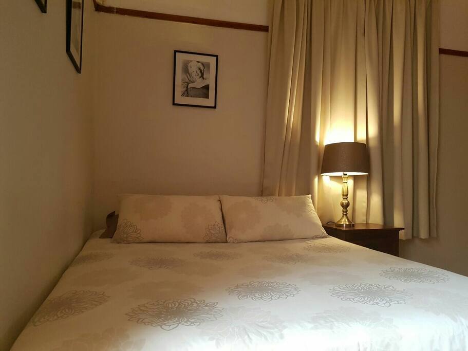 Spotlessly clean and we'll appointed double room with private bathroom.