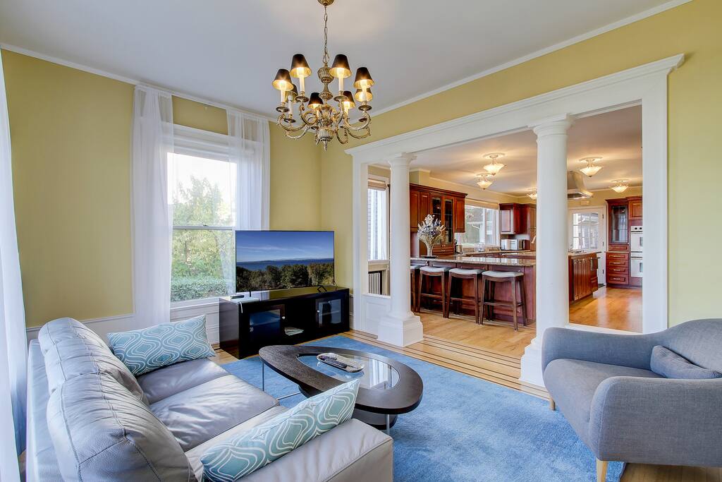 Light filled sitting area