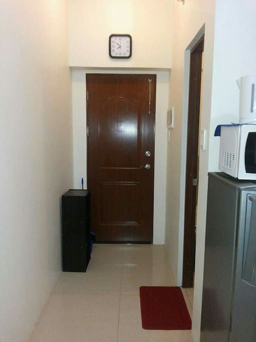 the entrance