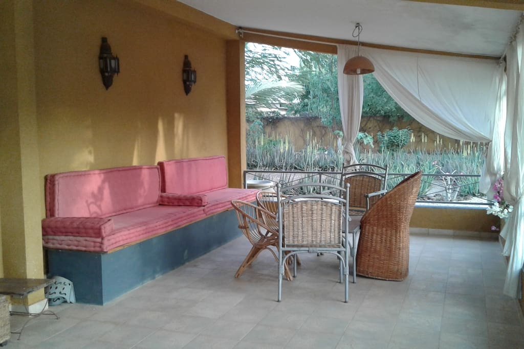 la terrazza esterna