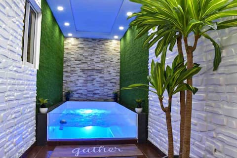 Apartment/Jacuzzi/ Gym/Self Check-in/ Pool/ AC/