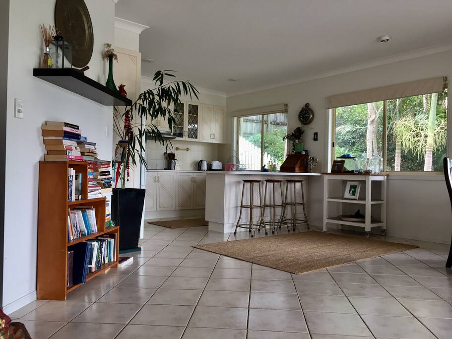 Spacious kitchen and dining