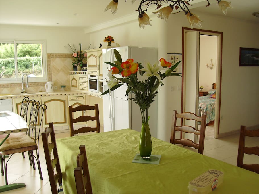 séjour-cuisine ouverte