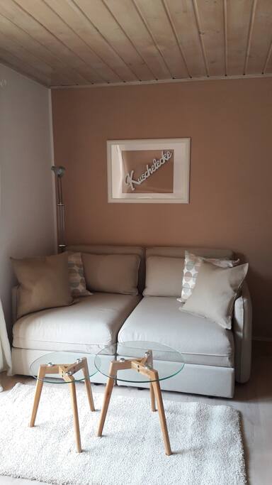 Kuschelsofa ausziehbar als Zusatzbett