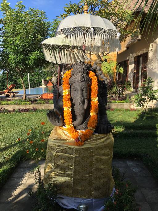 Lord Ganesha welcoming our guests