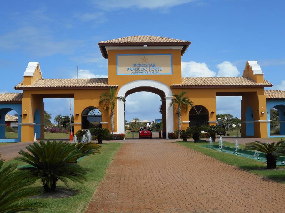 Entrada do Complexo Iberostate