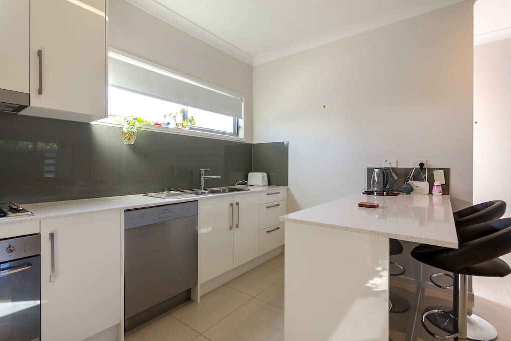 Neat and Tidy Modern Kitchen