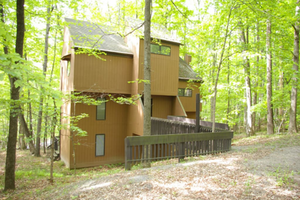 Surrounded by lush green sure to make you feel at ease.