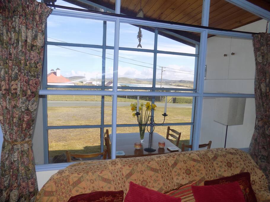 view from sitting room