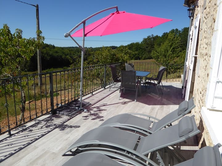 Gîte Jasmin - 4 Personnes, Tout Confort Au Calme - Dordogne