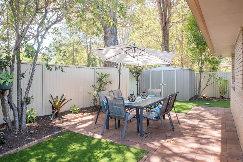 Private Courtyard with BBQ