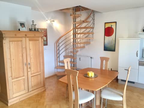 Top Airbnb: Beautiful attic apartment incl. private jetty in Velden Am Wörther See