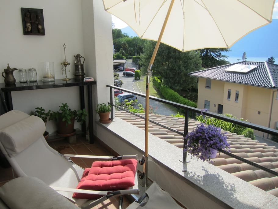 Relaxen auf der Terrasse
