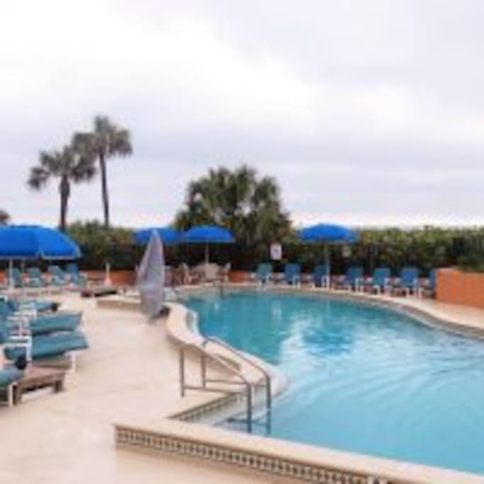 Other end of the swimming pool
