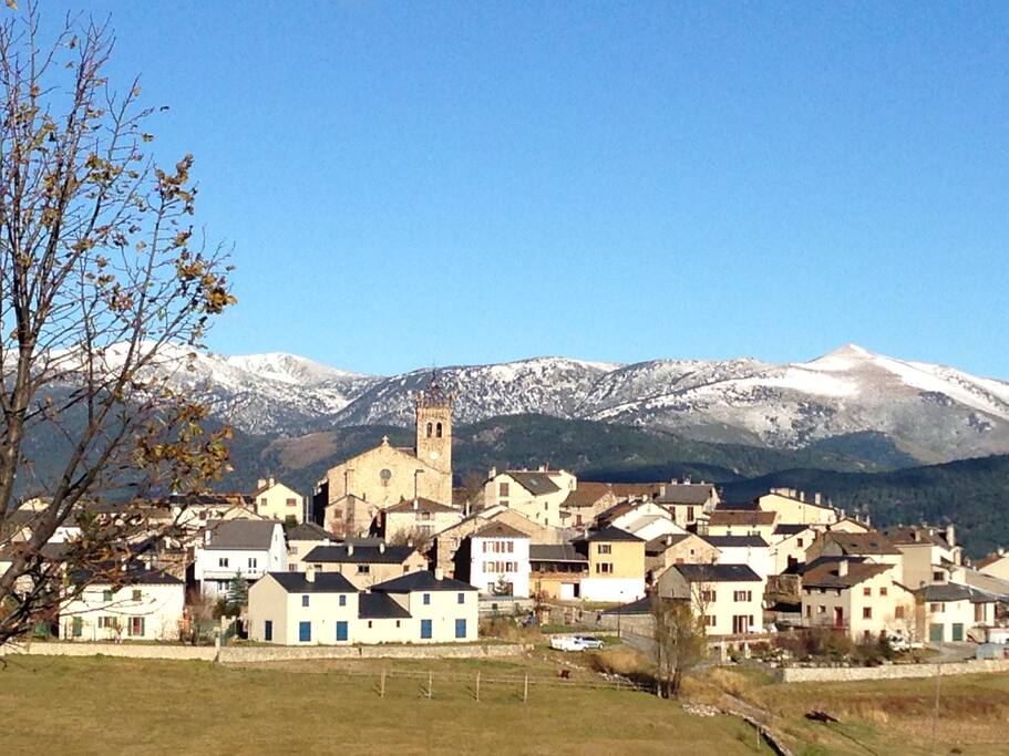 vue de la terrasse avant