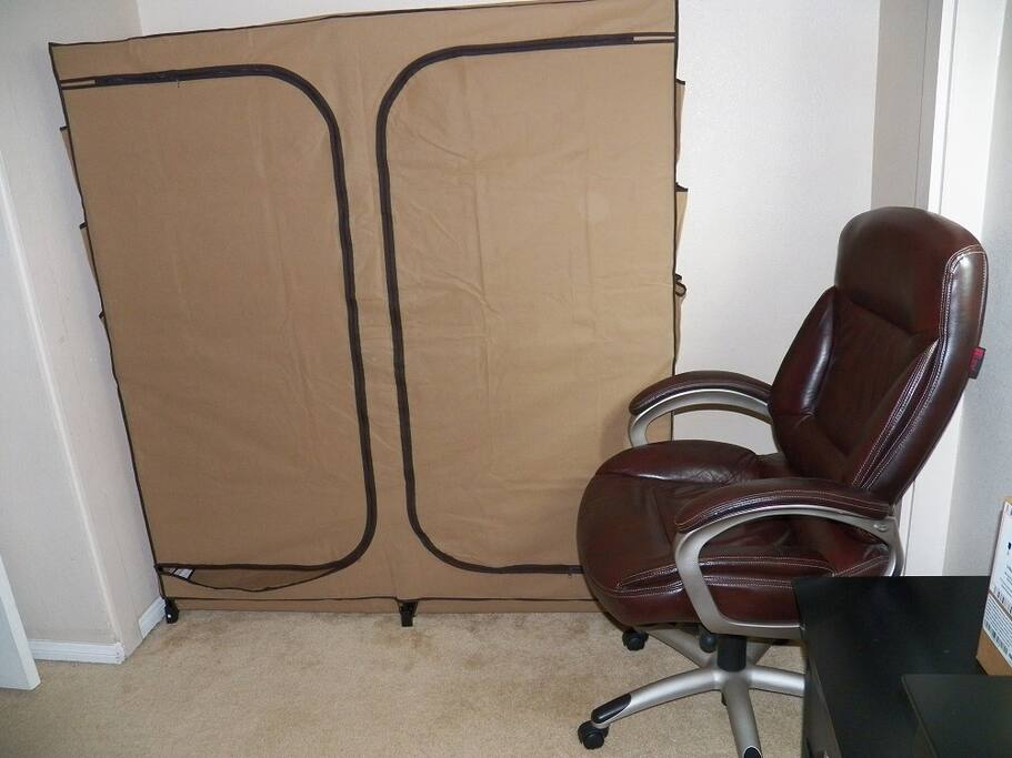closet + chair