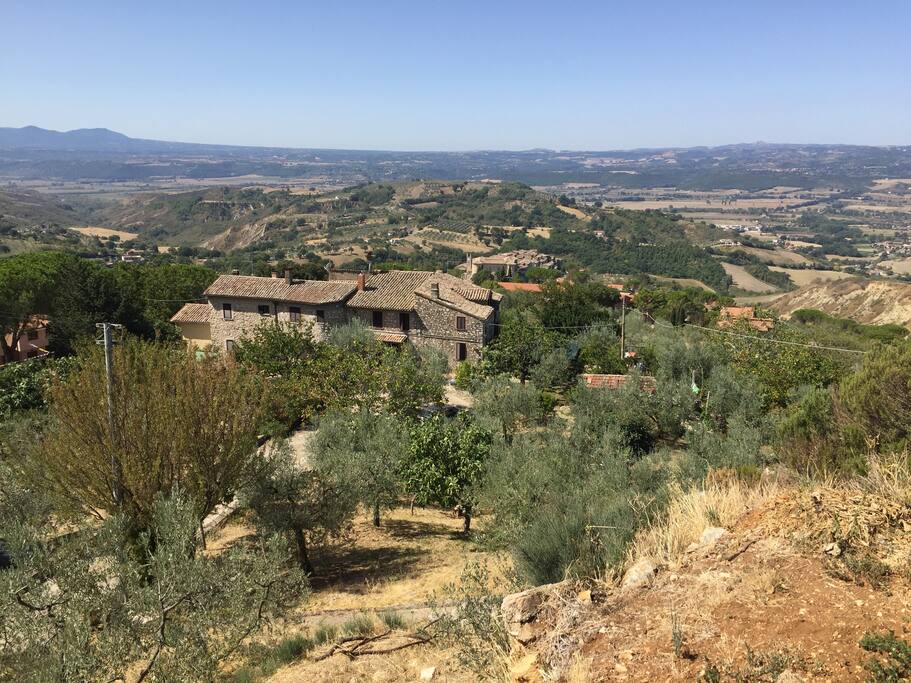 Vista dal giardino