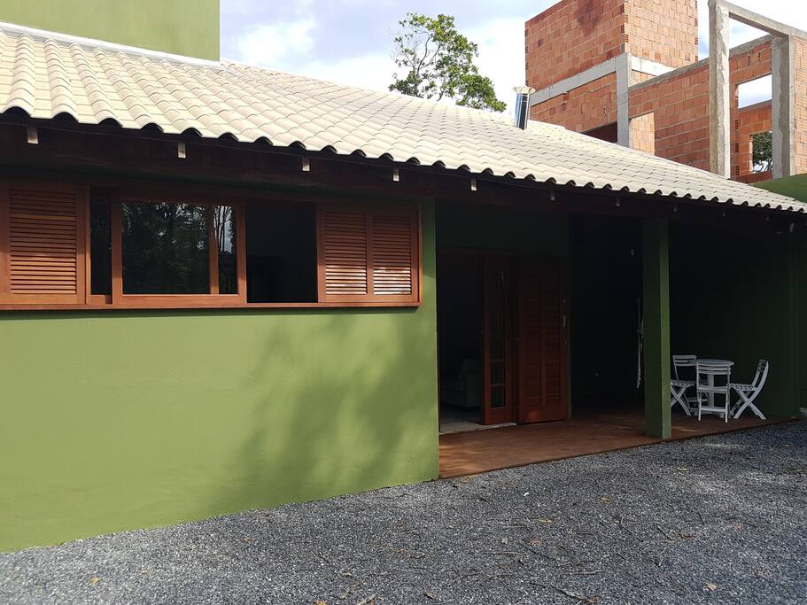 Vista Externa Bangalô