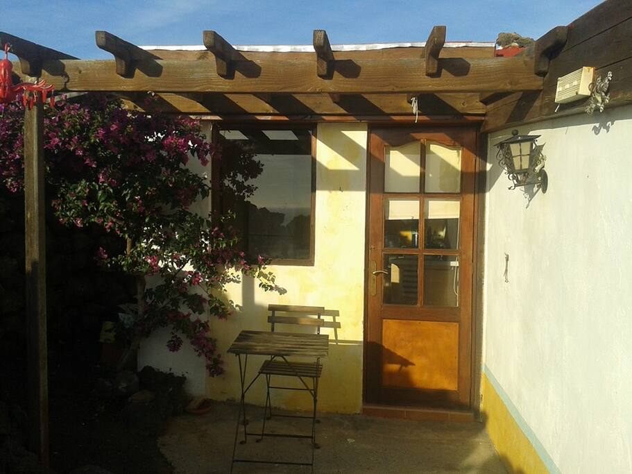 Side entrance