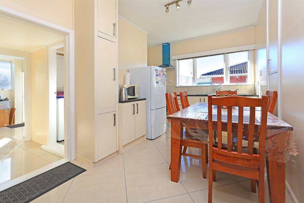 Our common kitchen! Help yourself with tea and coffee!