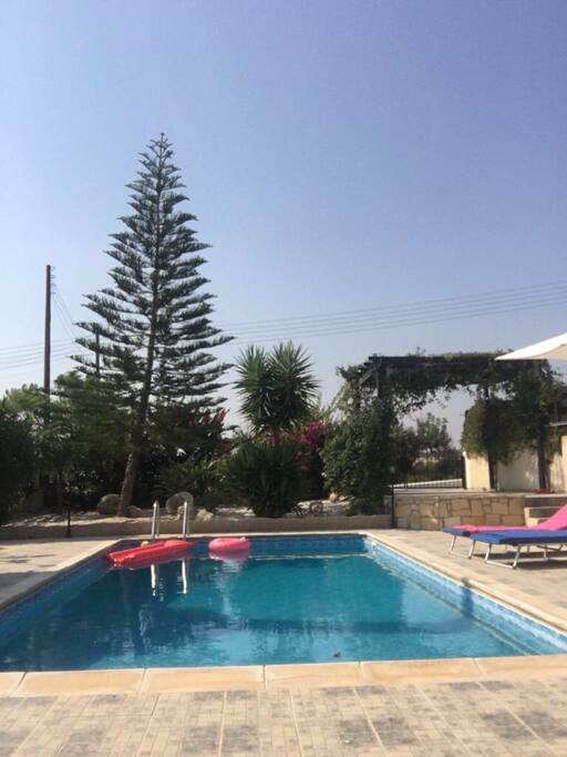 View from villa terrace