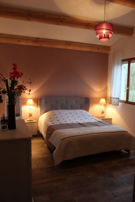 Chambre avec Vue sur le Jardin et la Terrasse privative