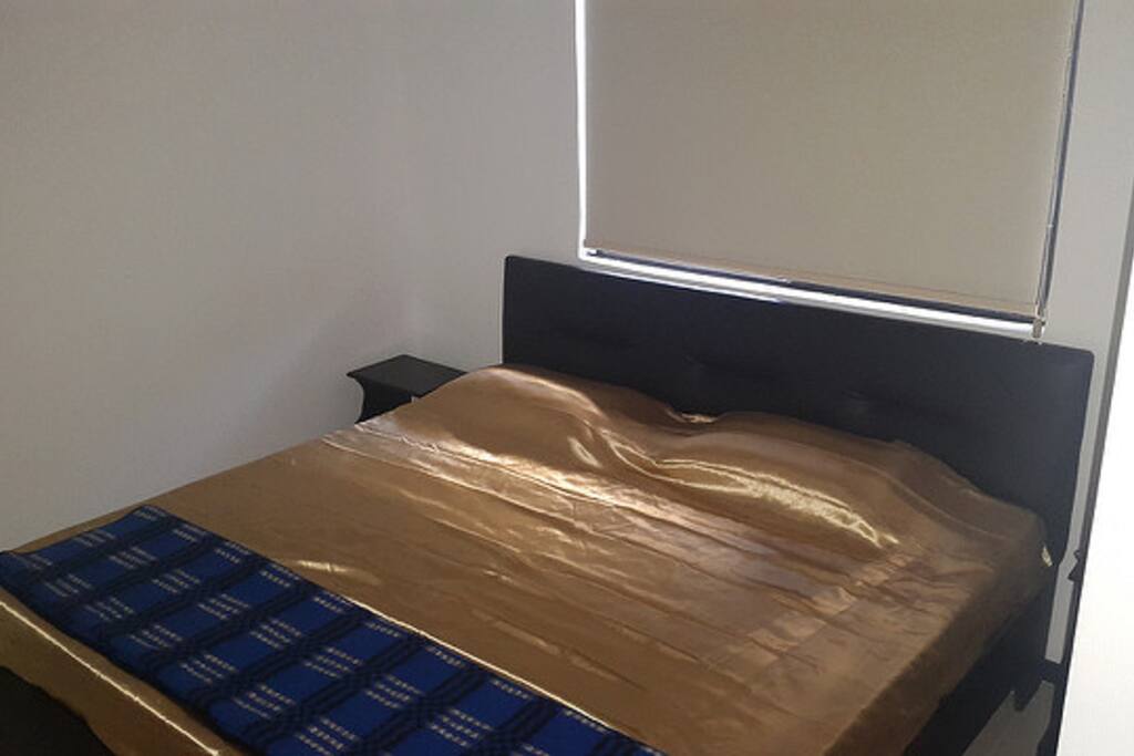 main bedroom with king size bed