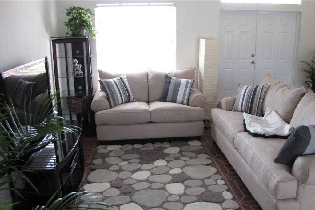 TV sitting area in living room